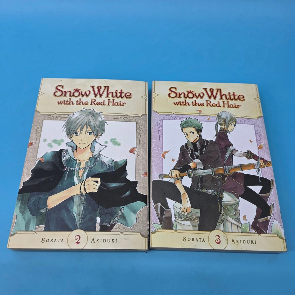 Snow White with the Red Hair Manga Vol 2 3 Sorata Akiduki Shojo Beat VIZ Media